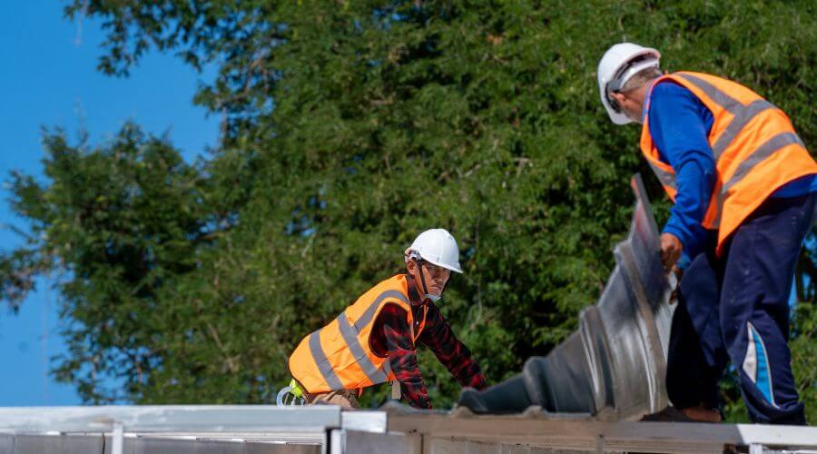 Professional gutter cleaning in Levant, ME